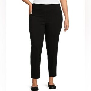 NWT SC&CO size 20 Women's Black high waisted tummy control Pants with pockets